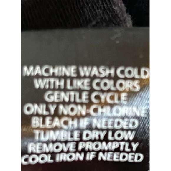 Torrid Tank Top 14 Black Floral Slub Active Sporty Hippie Boho Indie Preppy 80s - Picture 4 of 10